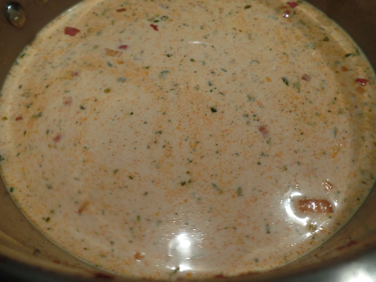 Linsen-Kokossuppe mit Kartoffel-Lauchrösti - Rezept - Bild Nr. 6986