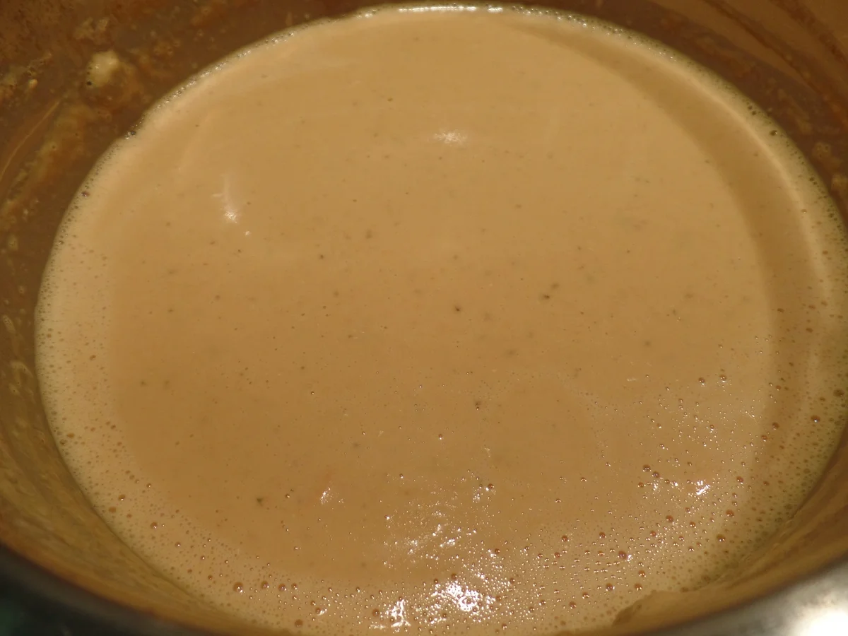 Linsen-Kokossuppe mit Kartoffel-Lauchrösti - Rezept - Bild Nr. 6988