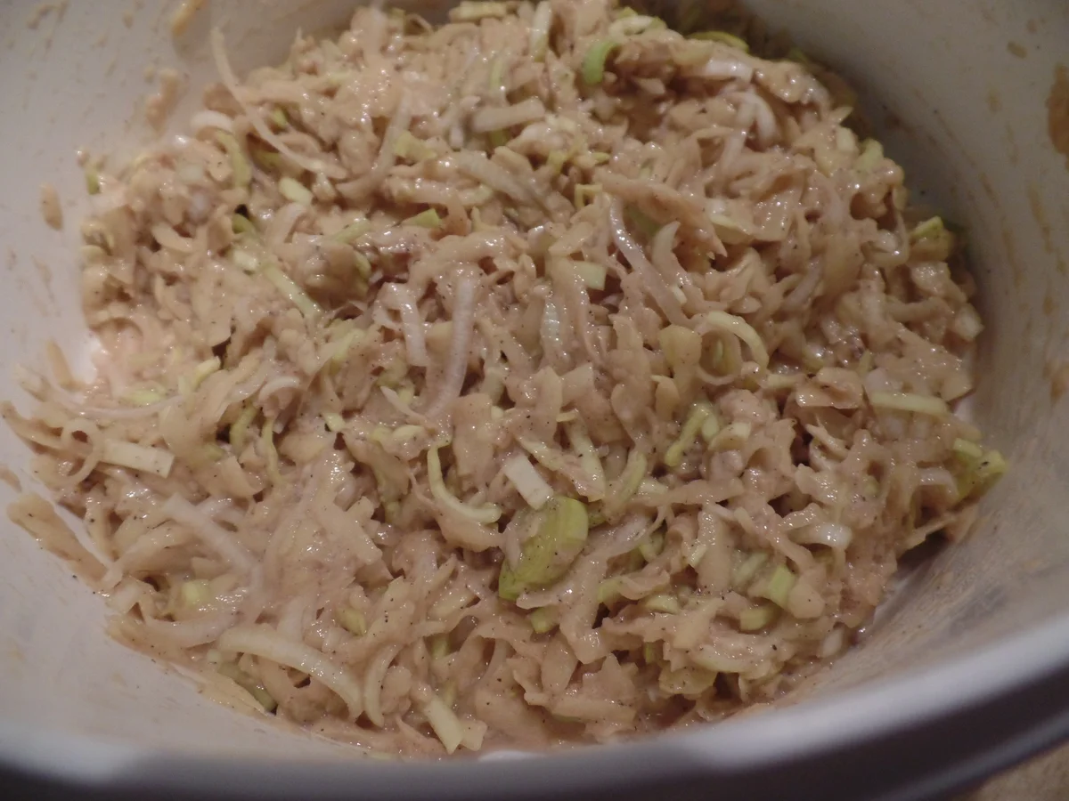 Linsen-Kokossuppe mit Kartoffel-Lauchrösti - Rezept - Bild Nr. 6992