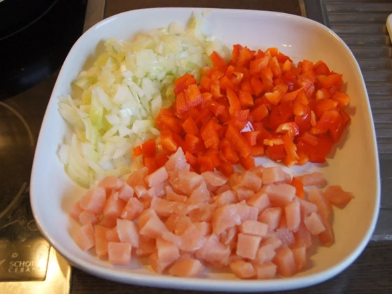 Spaghetti mit Ajvar und Putenbrustfilet - Rezept - Bild Nr. 7