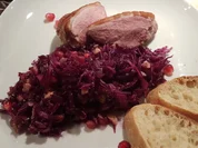 Rezept: Rotkohlsalat mit Walnรผssen und Granatafel Bild Nr. 7025 Rotkohlsalat mit Walnรผssen und Granatafel - Rezept - Bild Nr. 7025