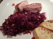 Rotkohlsalat mit Walnüssen und Granatafel - Rezept - Bild Nr. 7025