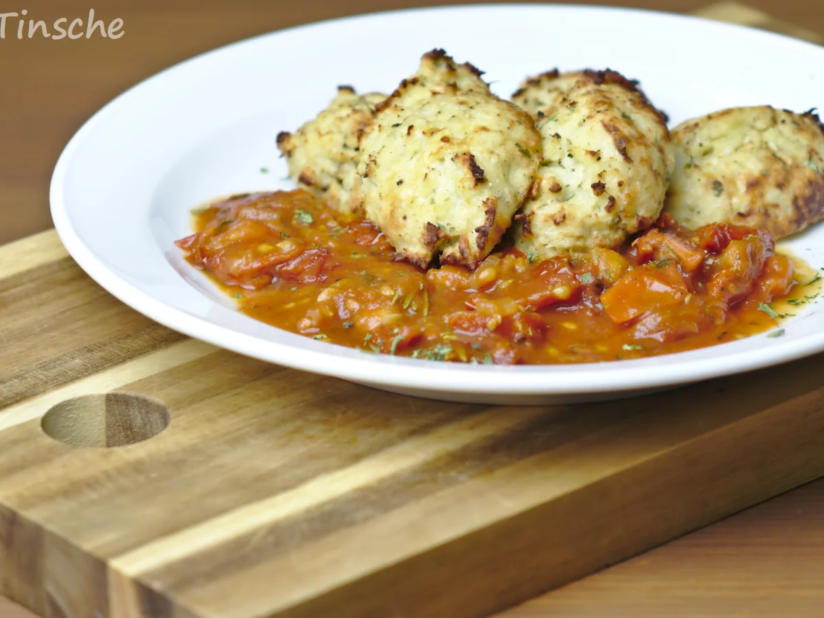 Blumenkohl-Nocken-gebacken mit Schmortomaten - Rezept - Bild Nr. 7007