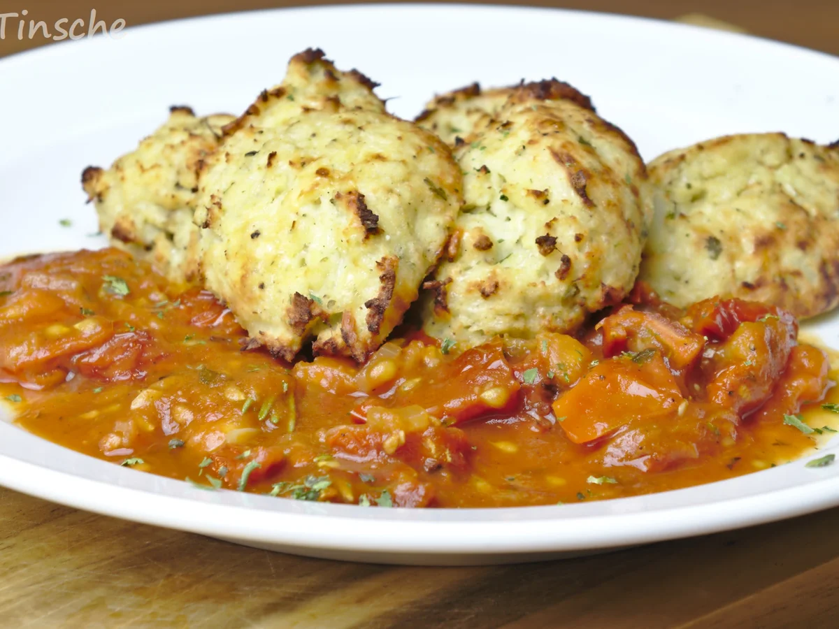 Blumenkohl-Nocken-gebacken mit Schmortomaten - Rezept - Bild Nr. 7008