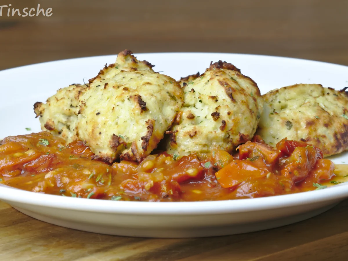 Blumenkohl-Nocken-gebacken mit Schmortomaten - Rezept - Bild Nr. 7009