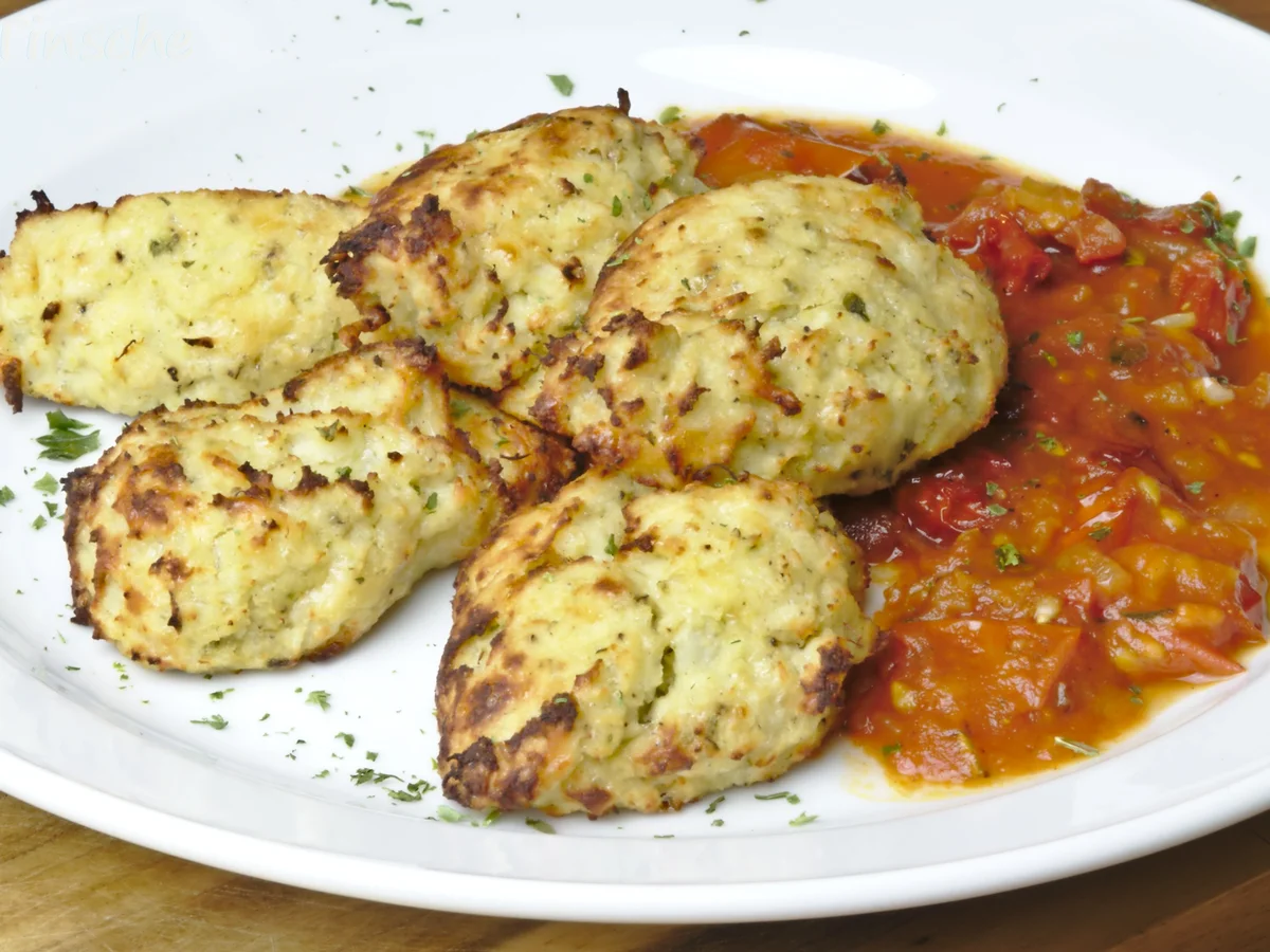 Blumenkohl-Nocken-gebacken mit Schmortomaten - Rezept - Bild Nr. 7012