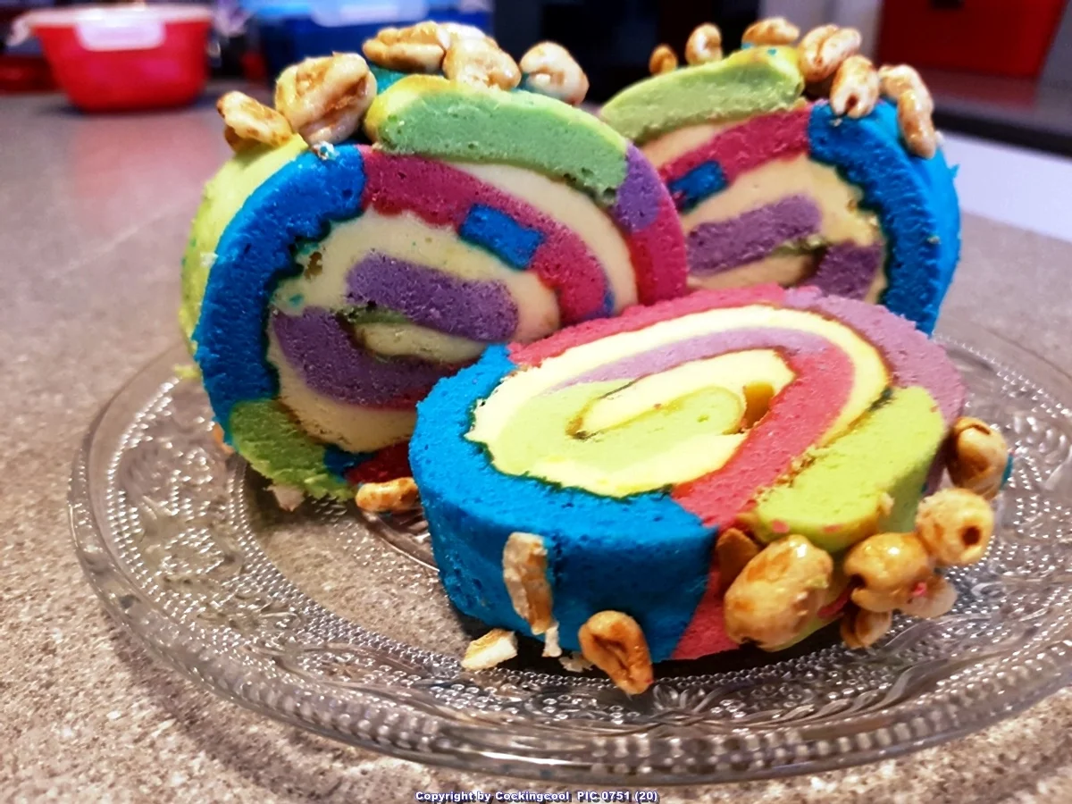 Biskuitrolle heute "in echt Starken Farben" wurde Rezept des Jahres 2019 - Rezept - Bild Nr. 7028