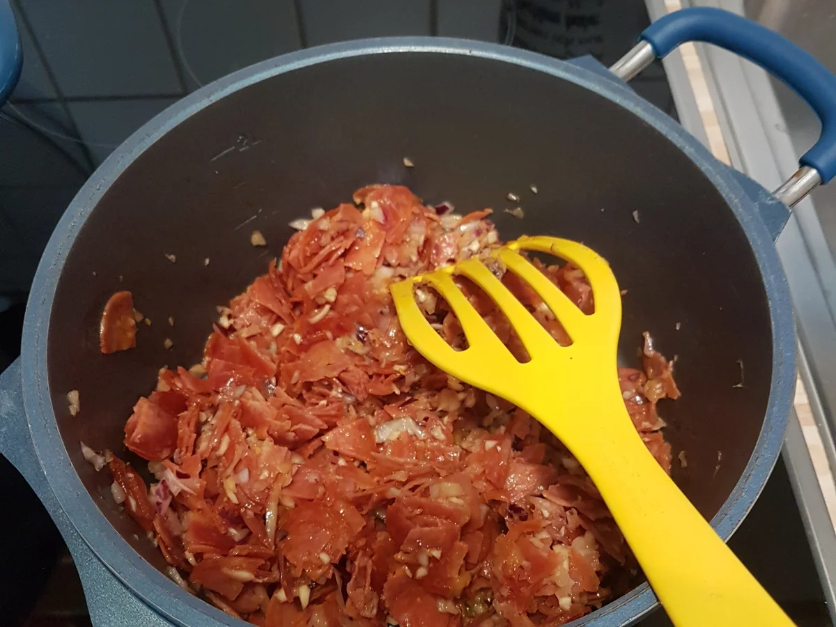 Penne mit Salsiccia - Rezept - Bild Nr. 7007