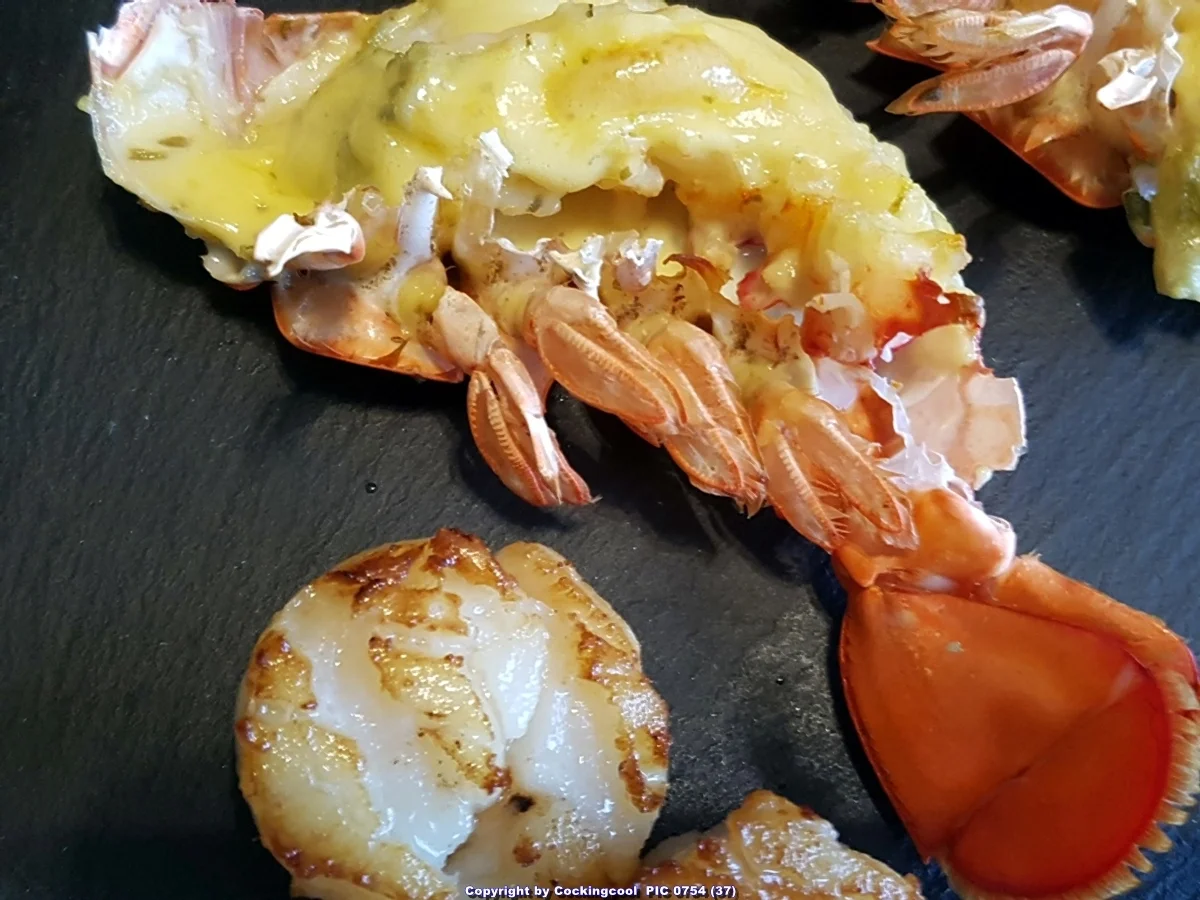 Rezept: Hummer (Lobster) Gratiniert à la Thermidor Bild Nr. 7040 Hummer (Lobster) Gratiniert à la Thermidor - Rezept - Bild Nr. 7040