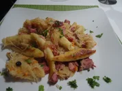 Rezept: Kraut-Schupfnudeln mit Kasseler Bild Nr. 7025 Kraut-Schupfnudeln mit Kasseler - Rezept - Bild Nr. 7025