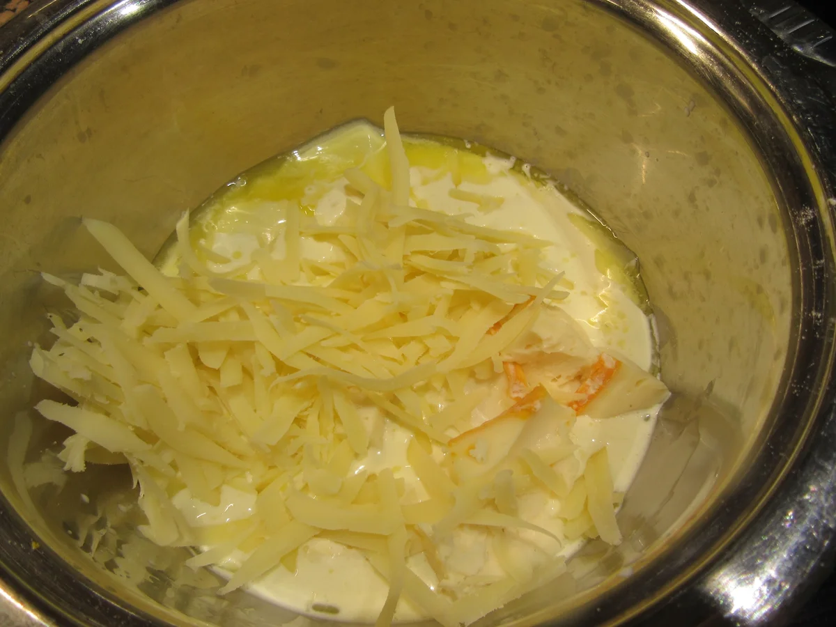 Auflauf: Safranspätzle in Käsecreme - Rezept - Bild Nr. 7048