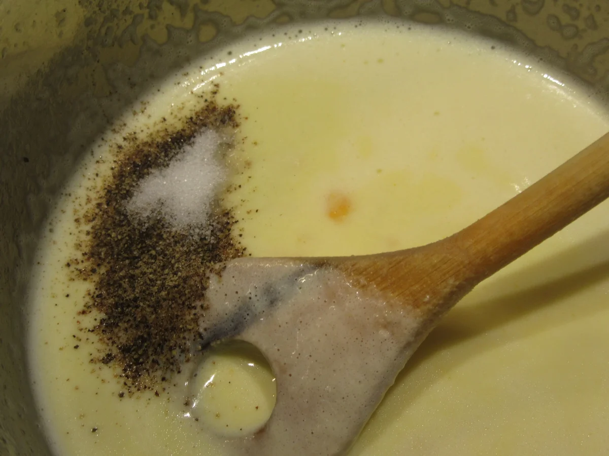 Auflauf: Safranspätzle in Käsecreme - Rezept - Bild Nr. 7049