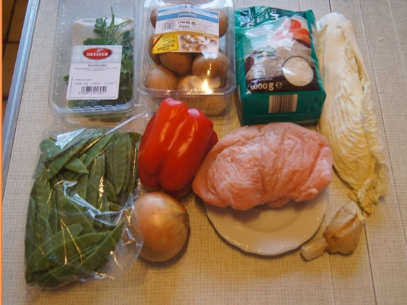 Rezept: Putenbrustfilet-Gemüse-Wok mit Jasmin Reis Bild Nr. 7029 Putenbrustfilet-Gemüse-Wok mit Jasmin Reis - Rezept - Bild Nr. 7029