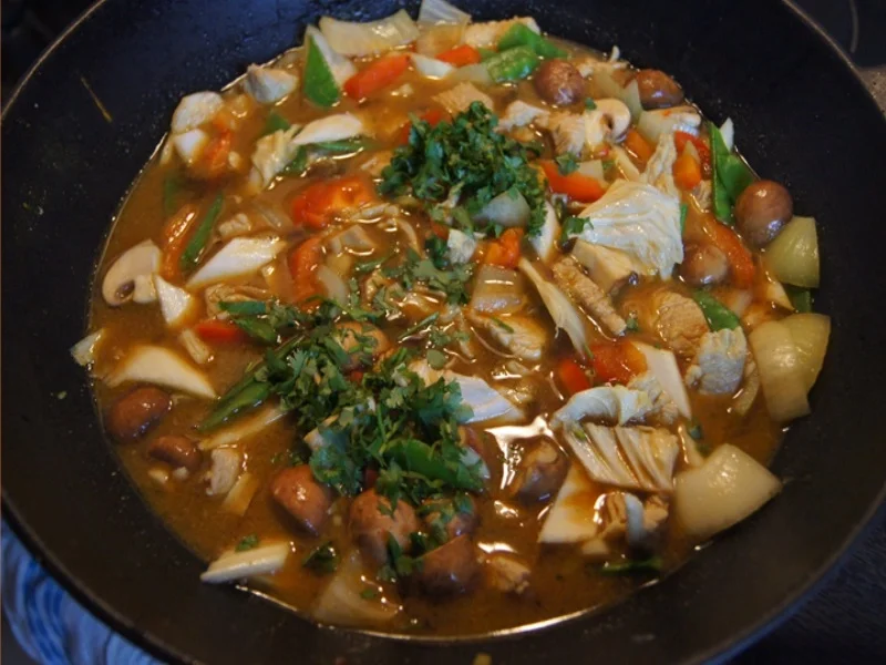 Rezept: Putenbrustfilet-Gemüse-Wok mit Jasmin Reis Bild Nr. 7040 Putenbrustfilet-Gemüse-Wok mit Jasmin Reis - Rezept - Bild Nr. 7040