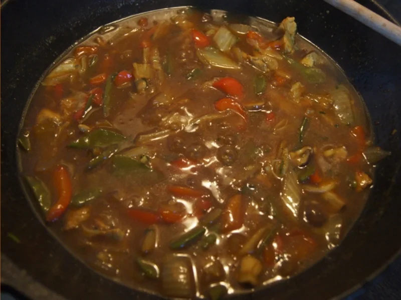 Rezept: Putenbrustfilet-Gemüse-Wok mit Jasmin Reis Bild Nr. 7042 Putenbrustfilet-Gemüse-Wok mit Jasmin Reis - Rezept - Bild Nr. 7042