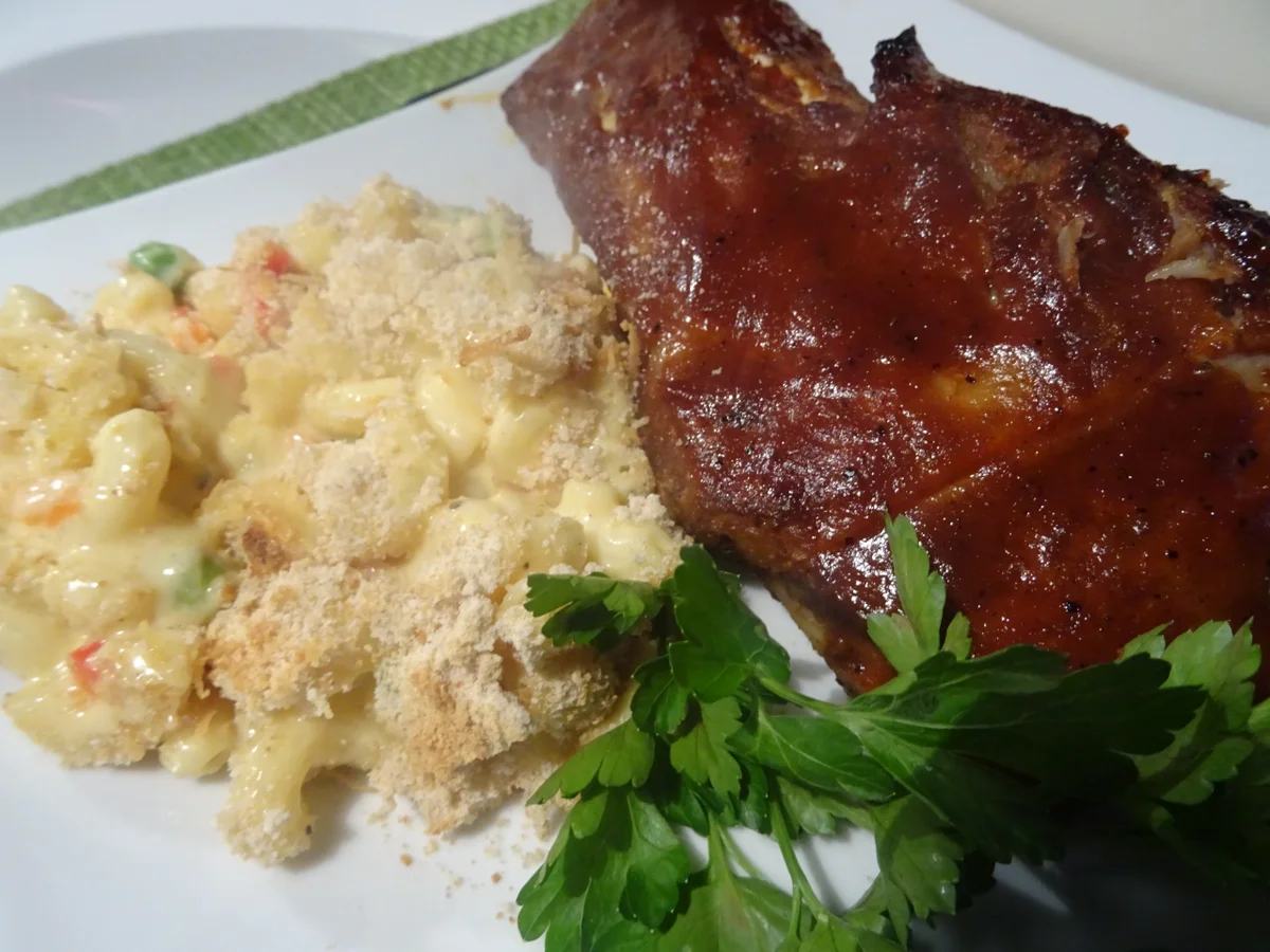 Rezept: Spare Ribs "spicy", glasiert mit BBQ-Soße Bild Nr. 7028 Spare Ribs "spicy", glasiert mit BBQ-Soße - Rezept - Bild Nr. 7028