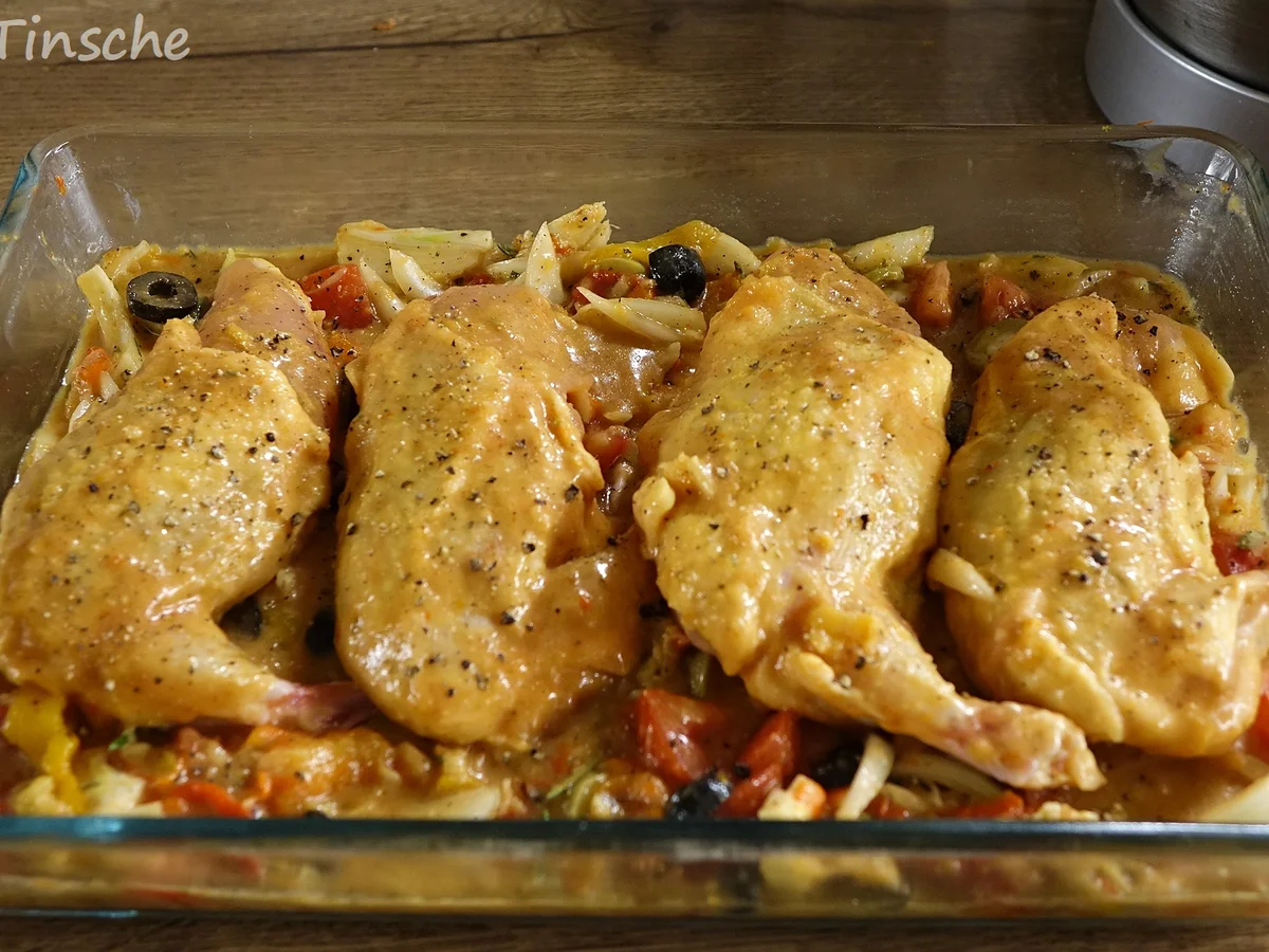 Rezept: Sizilianisches Hähnchen Bild Nr. 7048 Sizilianisches Hähnchen - Rezept - Bild Nr. 7048