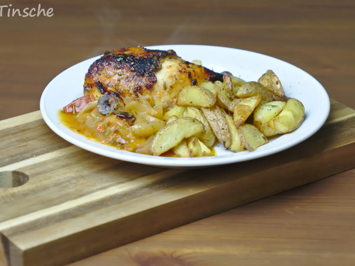 Rezept: Sizilianisches Hähnchen Bild Nr. 7051 Sizilianisches Hähnchen - Rezept - Bild Nr. 7051