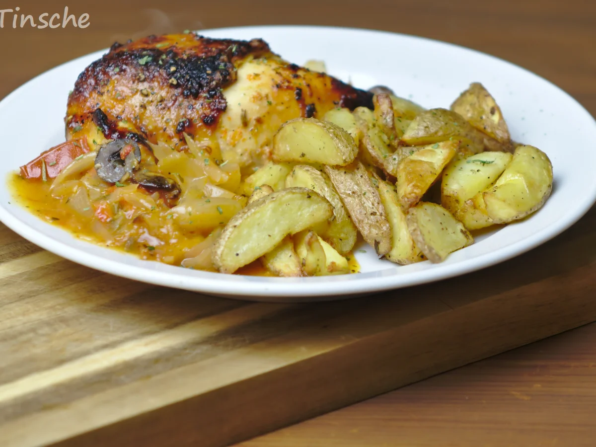 Rezept: Sizilianisches Hähnchen Bild Nr. 7052 Sizilianisches Hähnchen - Rezept - Bild Nr. 7052