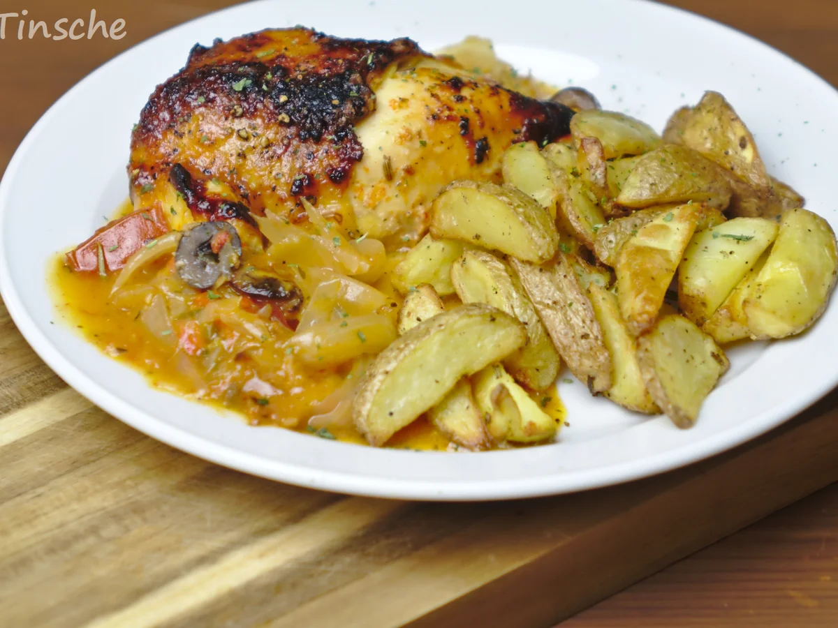 Rezept: Sizilianisches Hähnchen Bild Nr. 7053 Sizilianisches Hähnchen - Rezept - Bild Nr. 7053