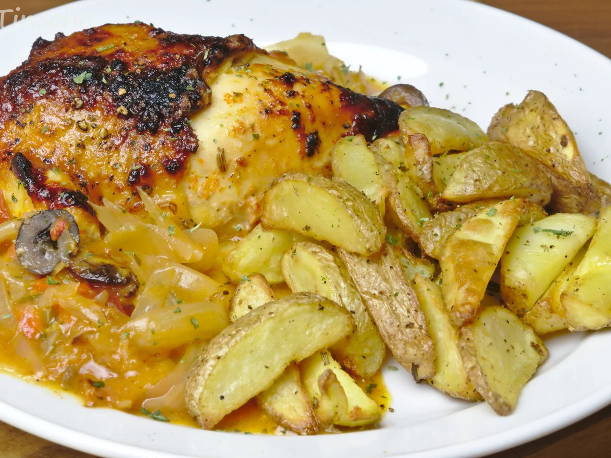 Rezept: Sizilianisches Hähnchen Bild Nr. 7054 Sizilianisches Hähnchen - Rezept - Bild Nr. 7054