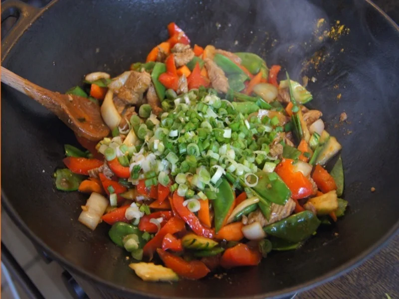 Nasi Goreng mit Putenbrust und Basmatireis - Rezept - Bild Nr. 14