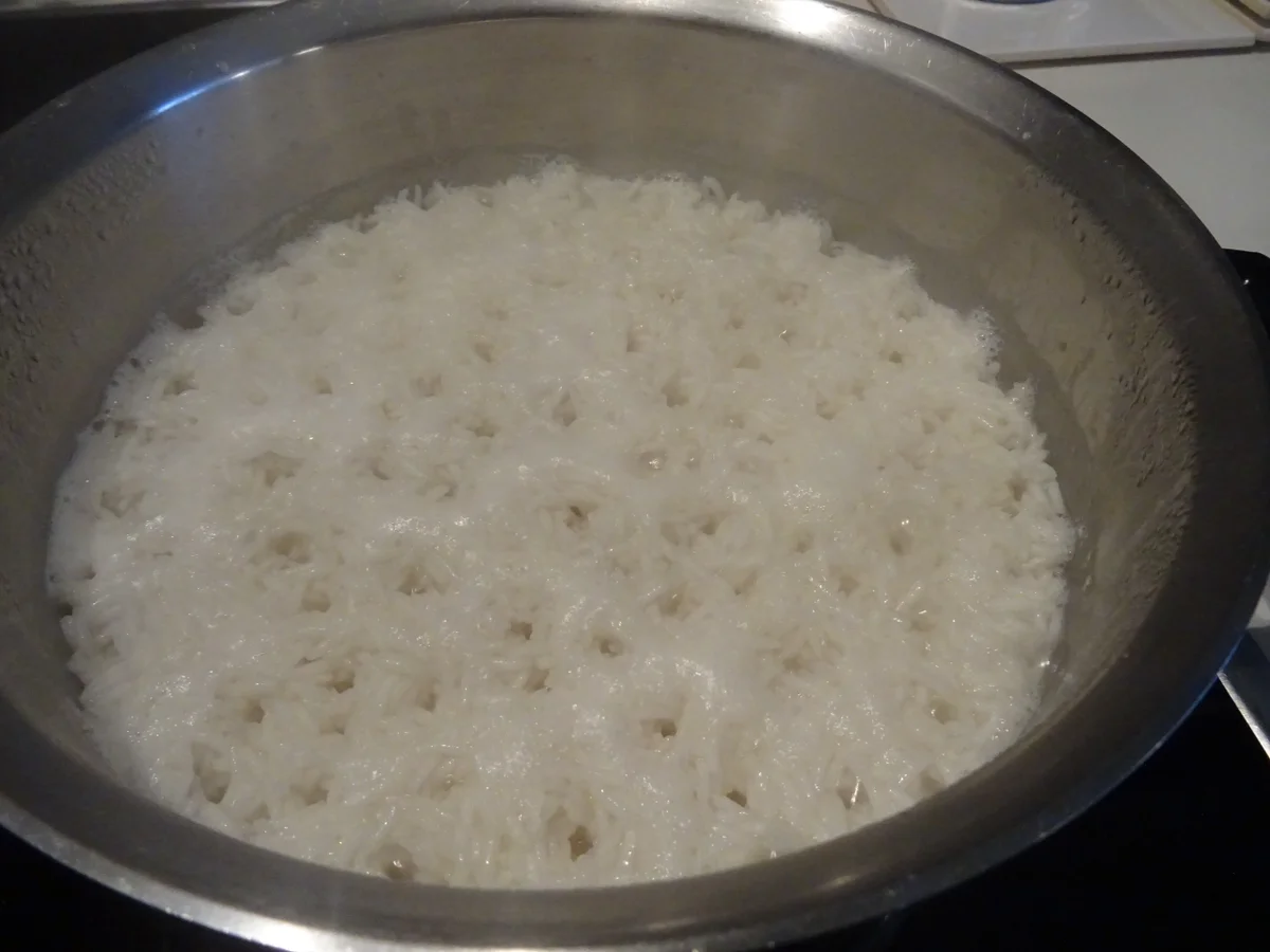 Gebratener Eier-Reis mit Huhn - Rezept - Bild Nr. 7068