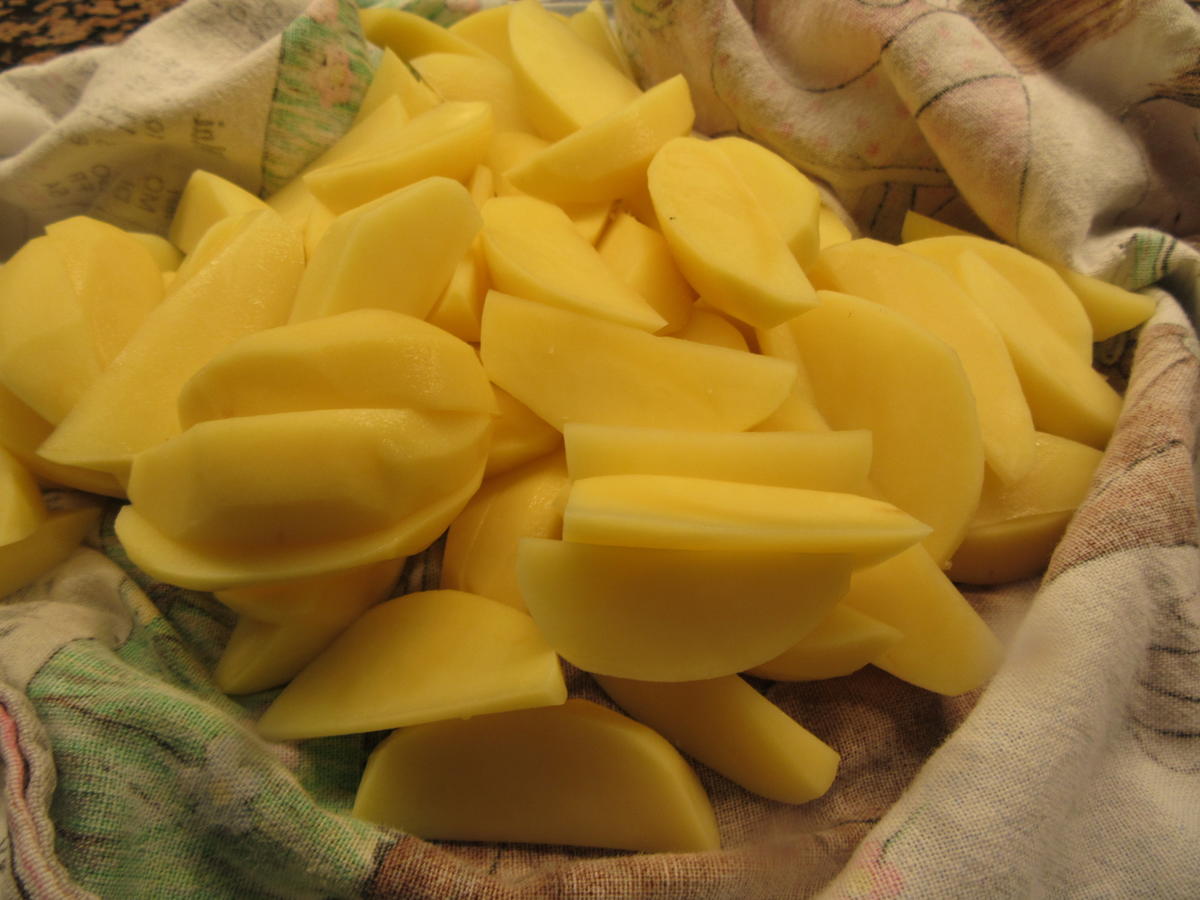Fisch: Schlemmerfilet in Zitronenbutter mit Ofenkartoffeln - Rezept - Bild Nr. 7085