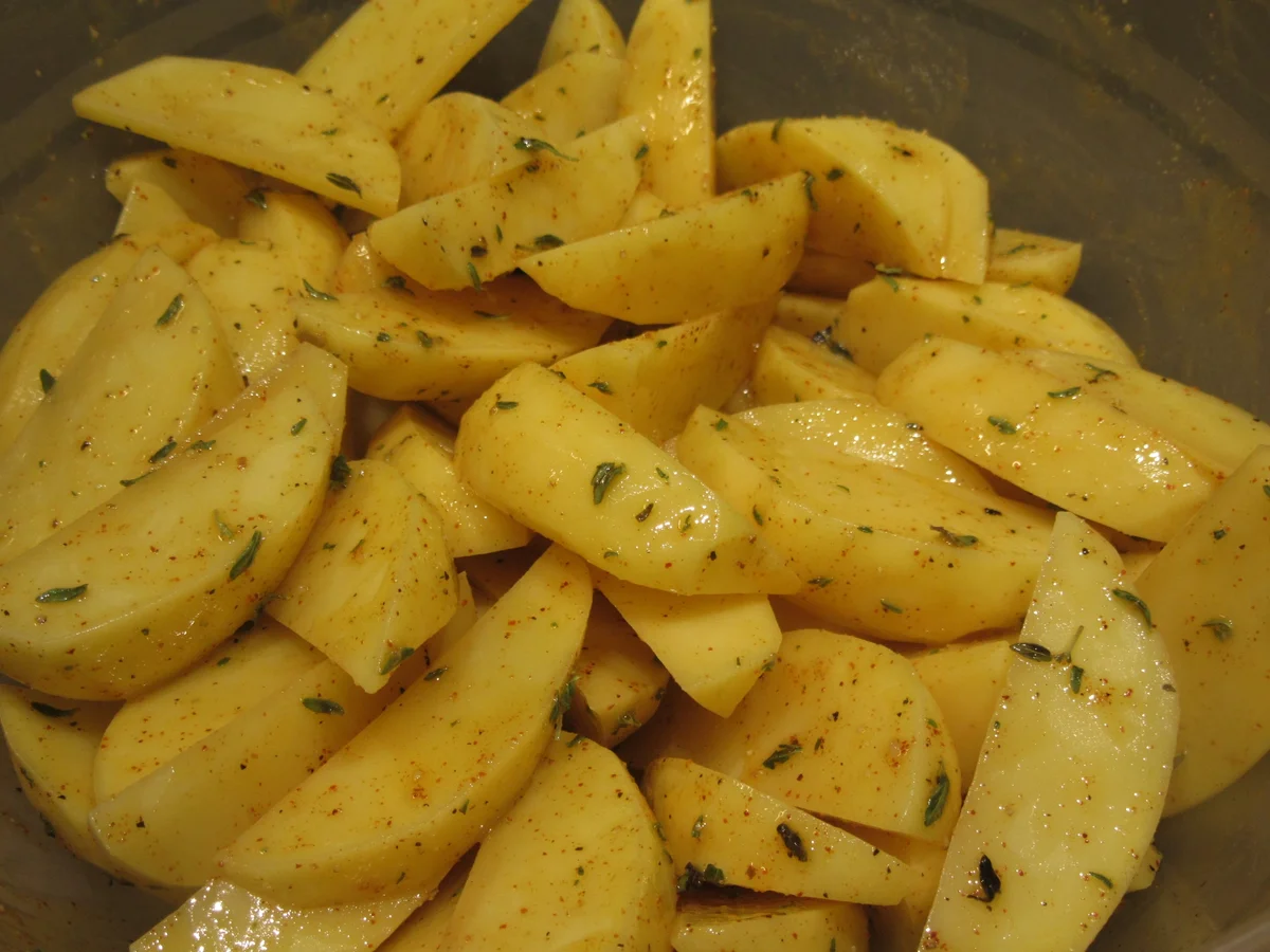 Rezept: Fisch: Schlemmerfilet in Zitronenbutter mit Ofenkartoffeln Bild Nr. 7086 Fisch: Schlemmerfilet in Zitronenbutter mit Ofenkartoffeln - Rezept - Bild Nr. 7086