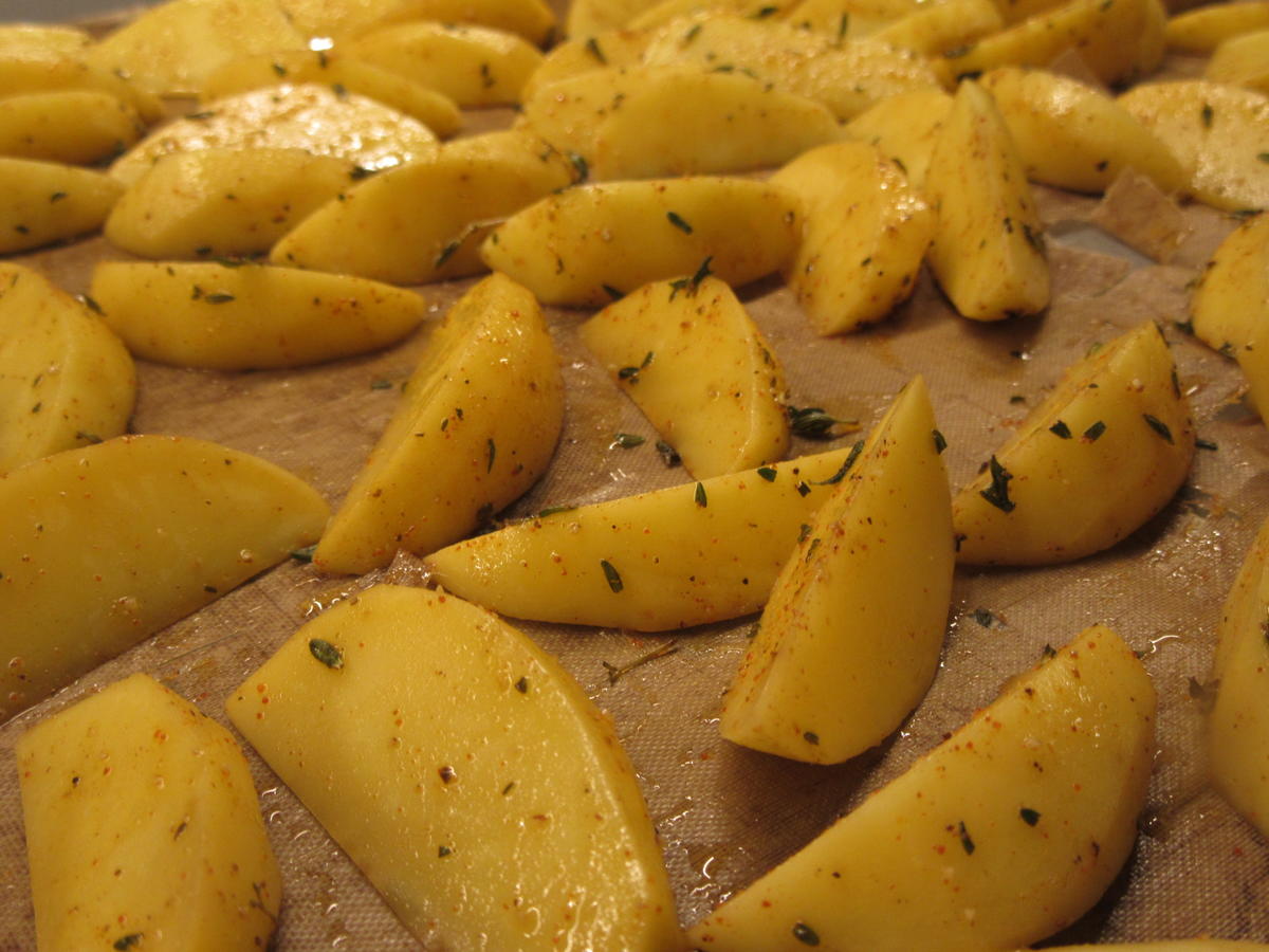 Fisch: Schlemmerfilet in Zitronenbutter mit Ofenkartoffeln - Rezept - Bild Nr. 7087