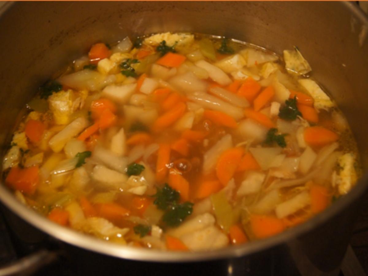 Hähnchen-Gemüsesuppe XXL - Rezept - Bild Nr. 7091