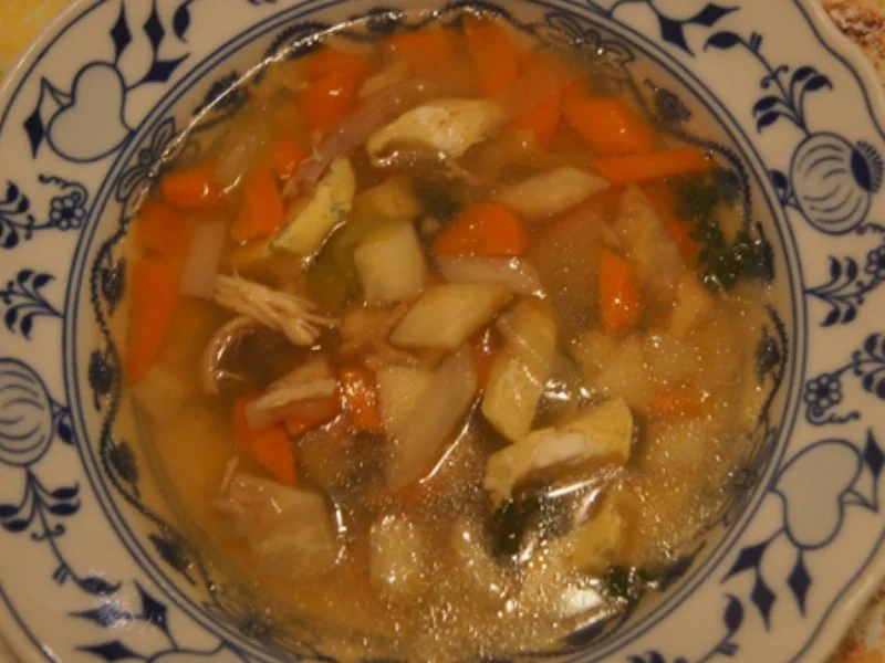 Hähnchen-Gemüsesuppe XXL - Rezept - Bild Nr. 7092