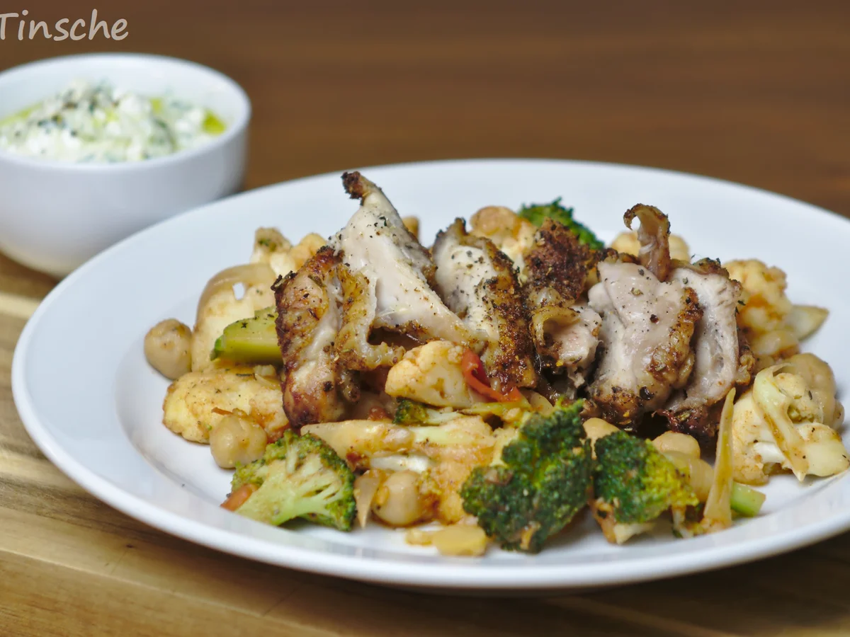 Pollo Fino "Gyrosart" & Hüttenkäse-Tzaziki - Rezept - Bild Nr. 3