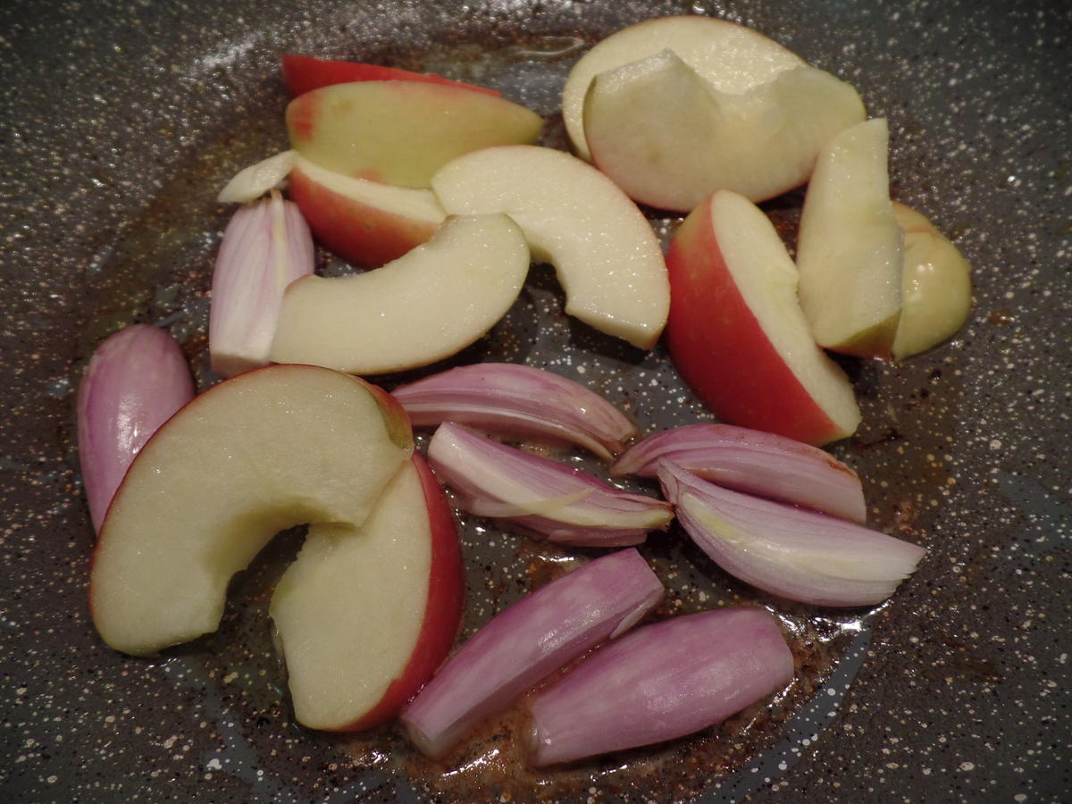Schweinefilet mit Meerrettichsauce und Kartoffel-Parmesan-Stampf - Rezept - Bild Nr. 7086