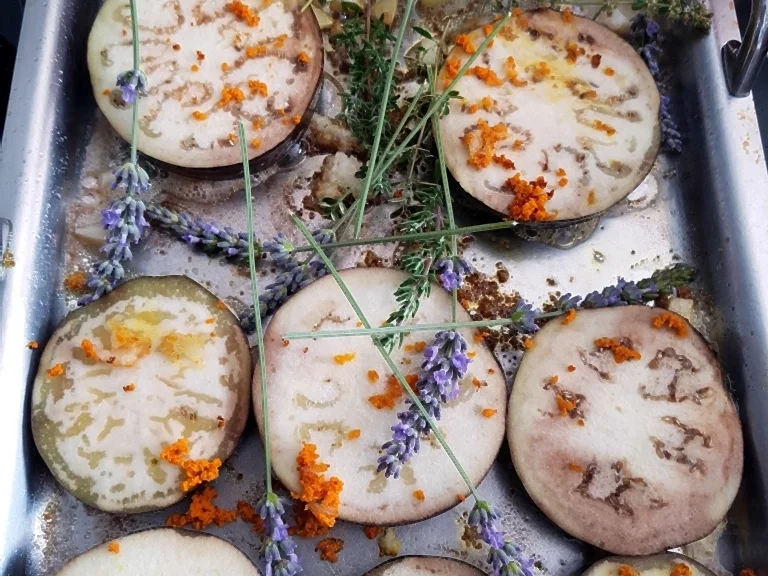 Rezept: Auberginen gebraten und/oder eingelegt Bild Nr. 7088 Auberginen gebraten und/oder eingelegt - Rezept - Bild Nr. 7088