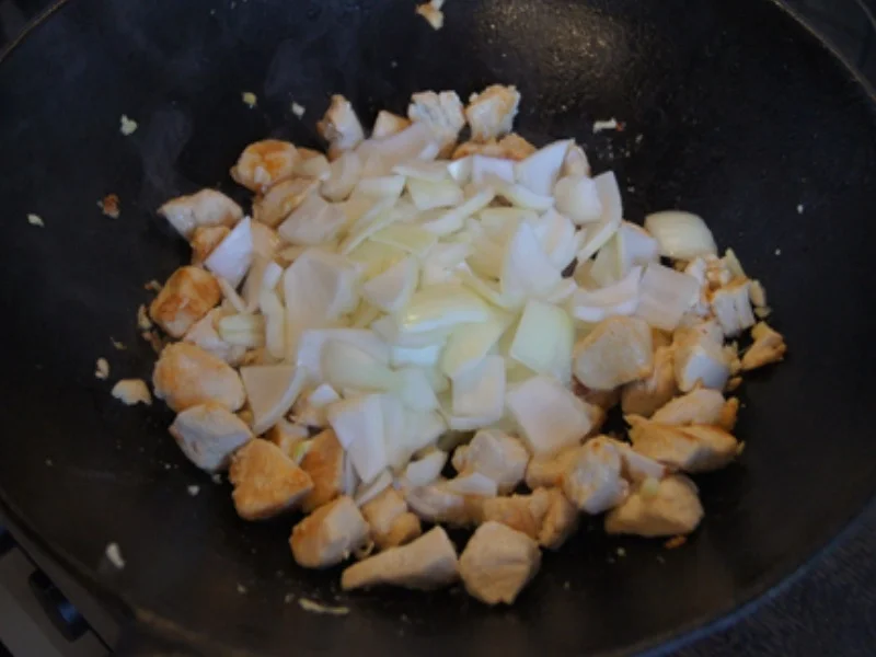 Hähnchenbrustfilet-Curry mit Jasmin Reis - Rezept - Bild Nr. 3