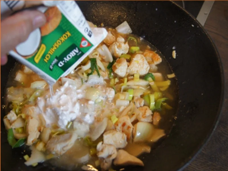 Hähnchenbrustfilet-Curry mit Jasmin Reis - Rezept - Bild Nr. 6