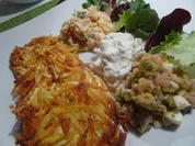 Räucherfisch-Salat mit Rösti - Rezept - Bild Nr. 7110
