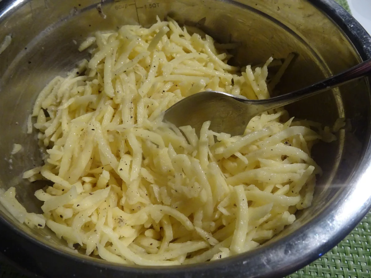 Räucherfisch-Salat mit Rösti - Rezept - Bild Nr. 7112