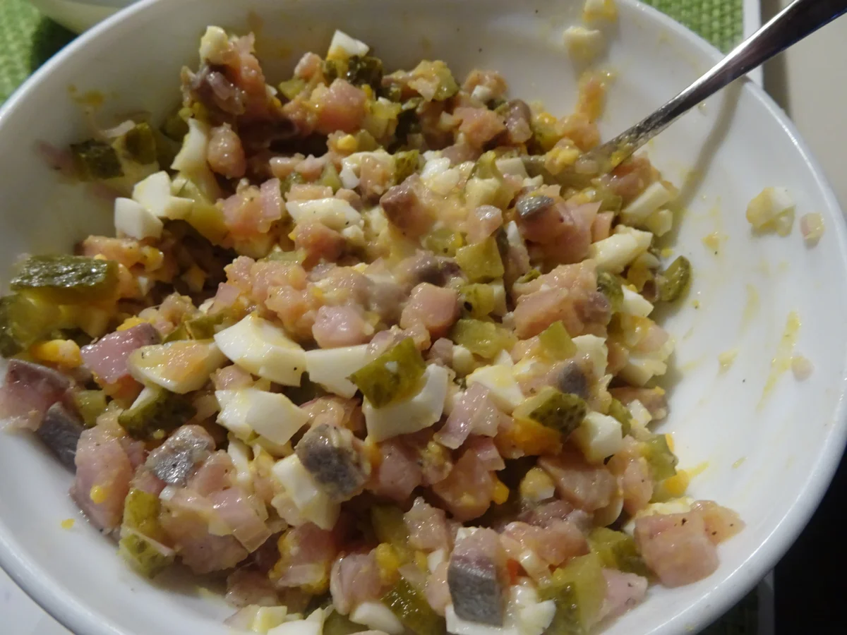 Räucherfisch-Salat mit Rösti - Rezept - Bild Nr. 7113