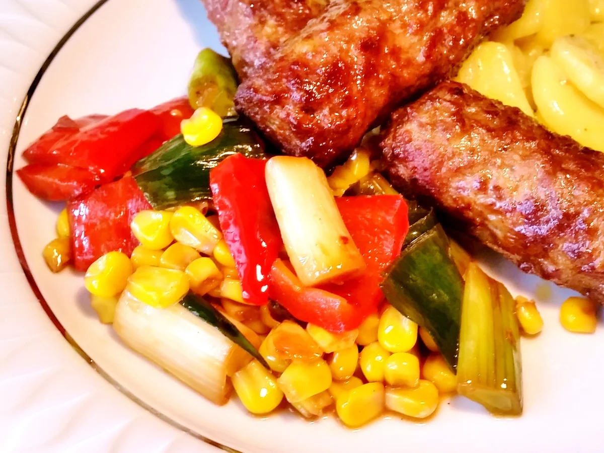 Erfrischend buntes Wokgemüse - Rezept - Bild Nr. 7115