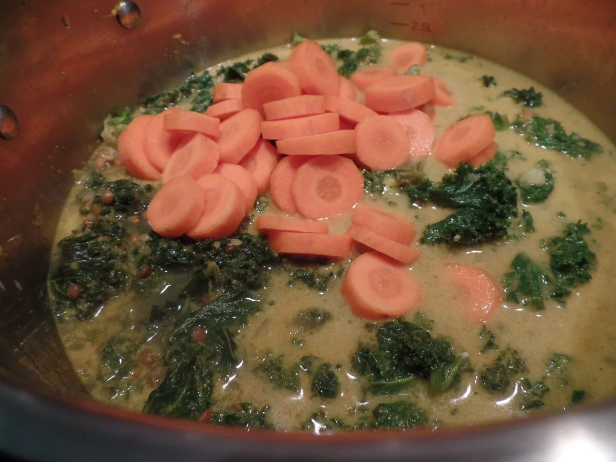 Grünkohl-Linsen-Curry - Rezept - Bild Nr. 7127