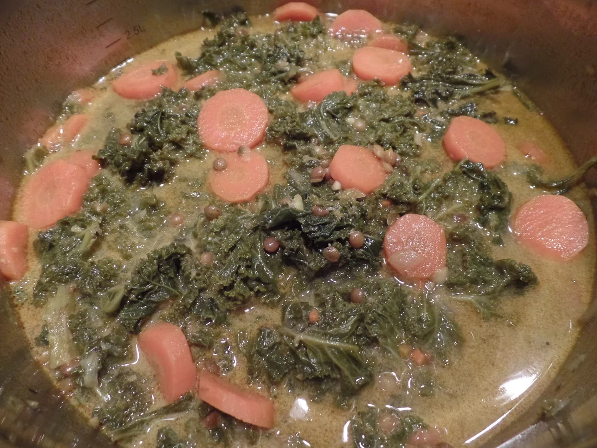 Grünkohl-Linsen-Curry - Rezept - Bild Nr. 7128