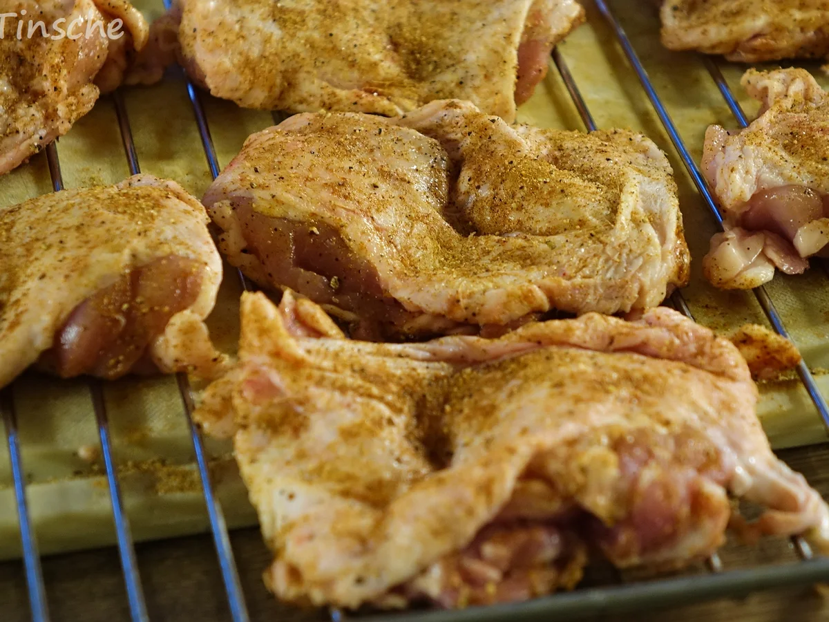 Knusprige Hähnchenschlegel aus dem Backofen - Rezept - Bild Nr. 7147