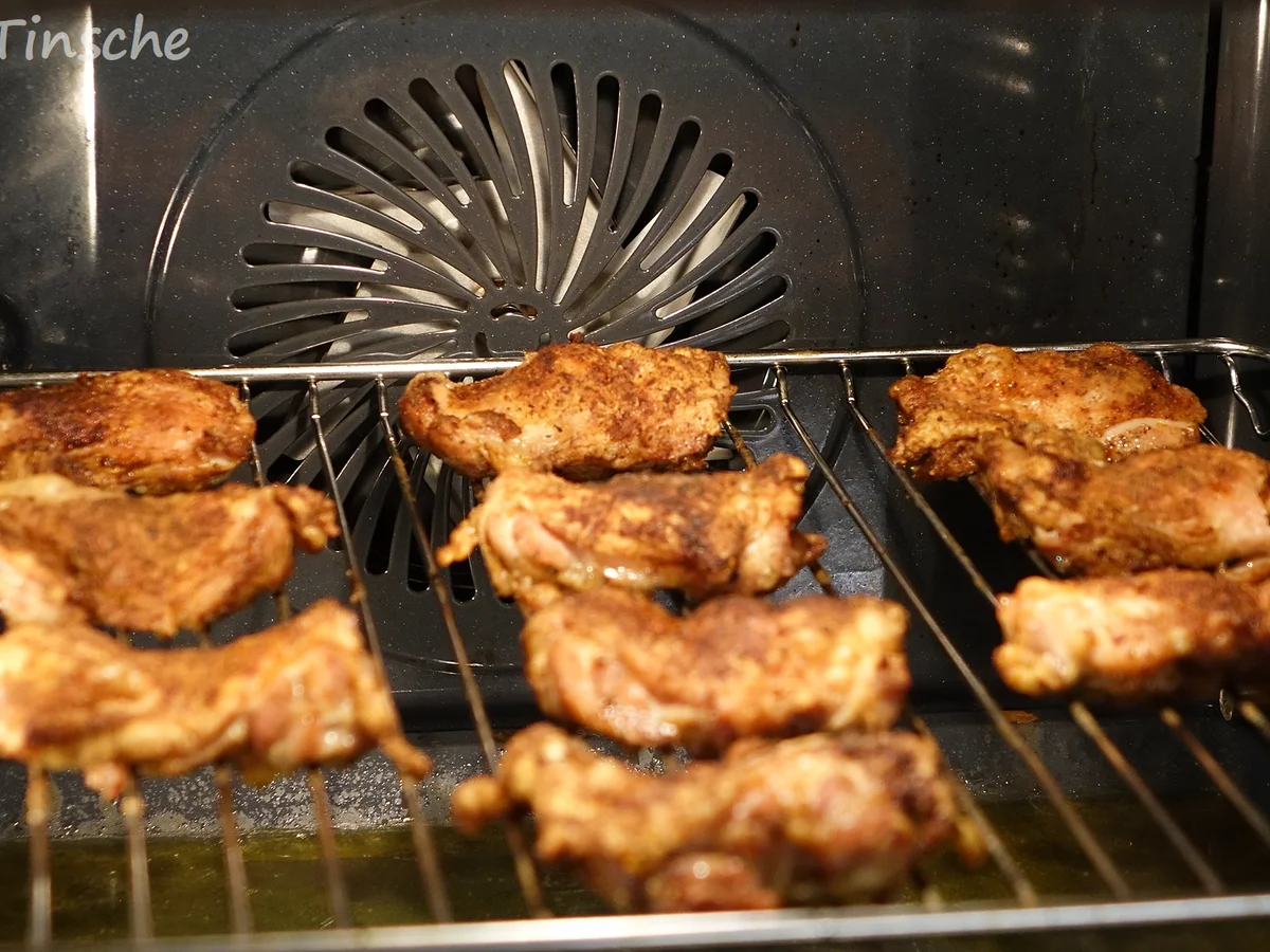Knusprige Hähnchenschlegel aus dem Backofen - Rezept - Bild Nr. 7150
