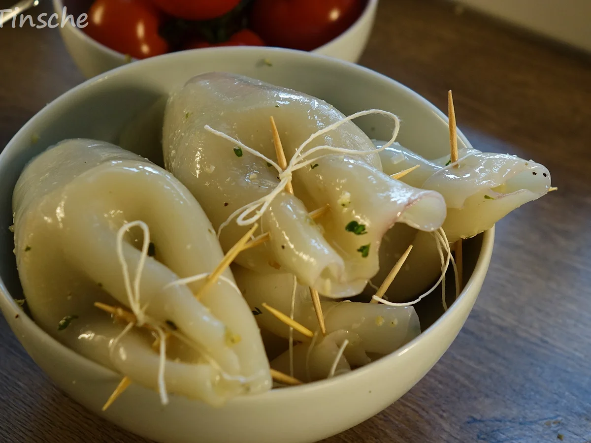 Gefüllt & Geschmorte Tintenfischtuben - Rezept - Bild Nr. 7142