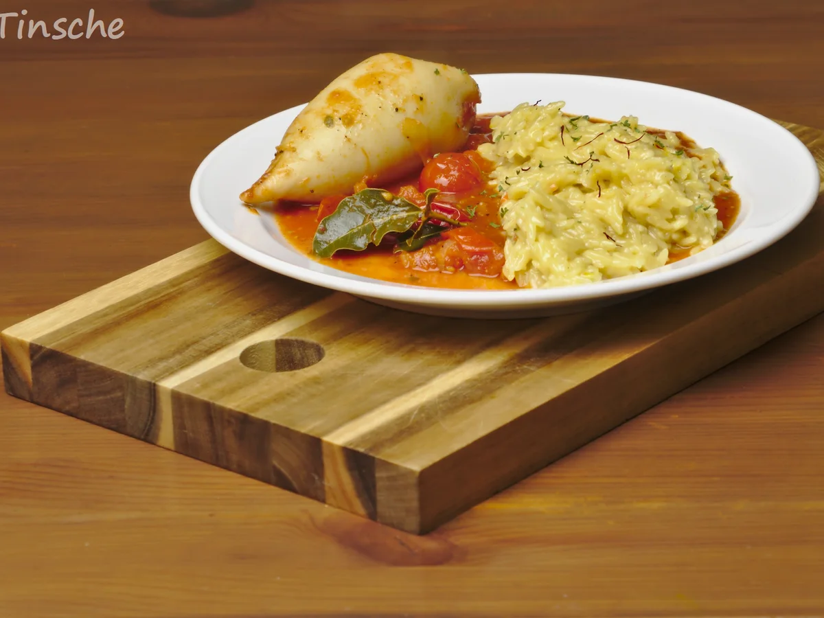 Gefüllt & Geschmorte Tintenfischtuben - Rezept - Bild Nr. 7146