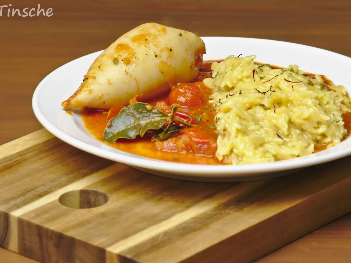 Gefüllt & Geschmorte Tintenfischtuben - Rezept - Bild Nr. 7147