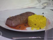 Lammlachse mit orientalischem Reis und Lamm Fond - Rezept - Bild Nr. 2