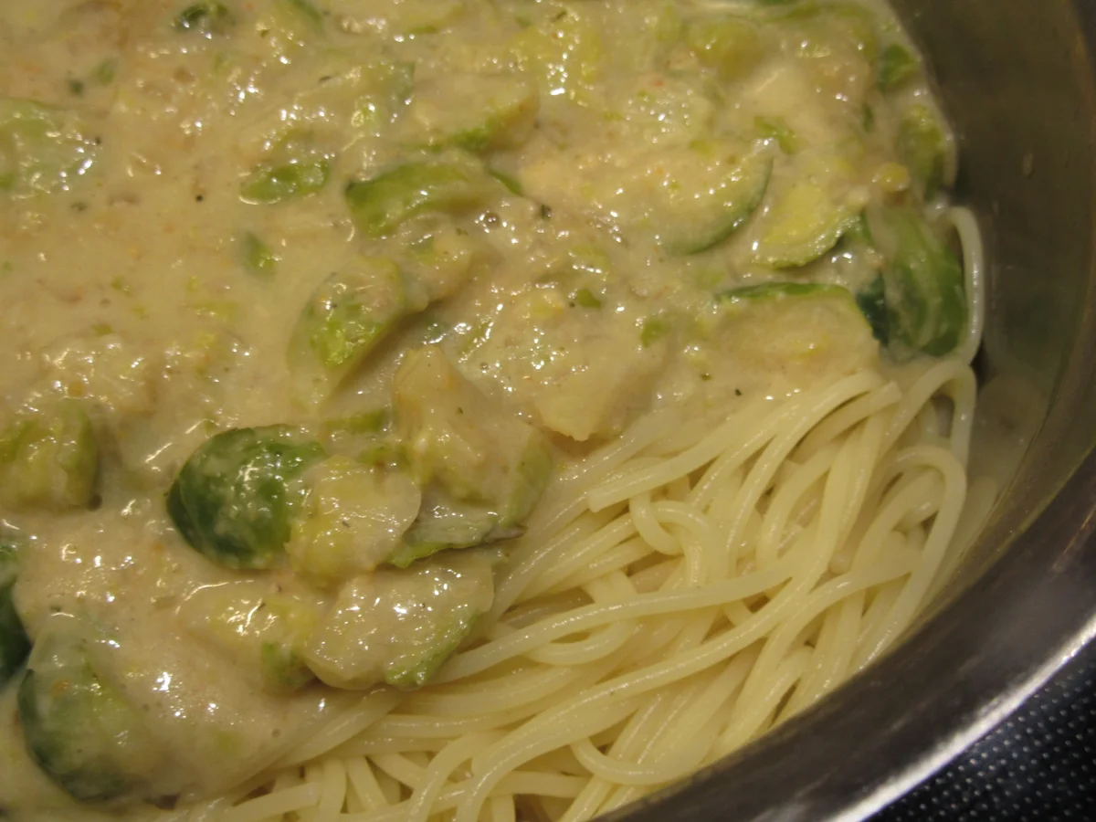 Pasta: Pasta di Cavoletti di Bruxelles - Rezept - Bild Nr. 7144